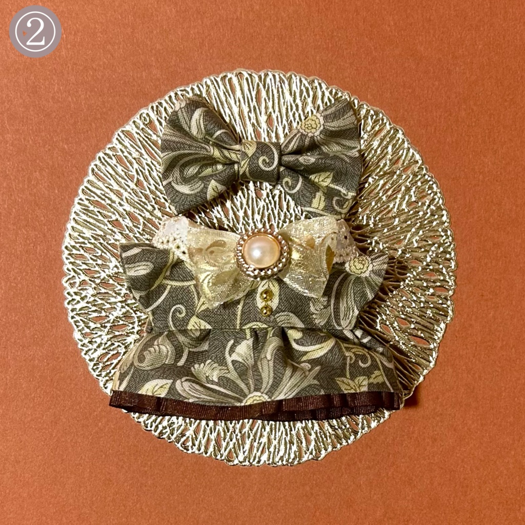 【ちみぬい/10cmぬい用】リボン+ワンピースセット