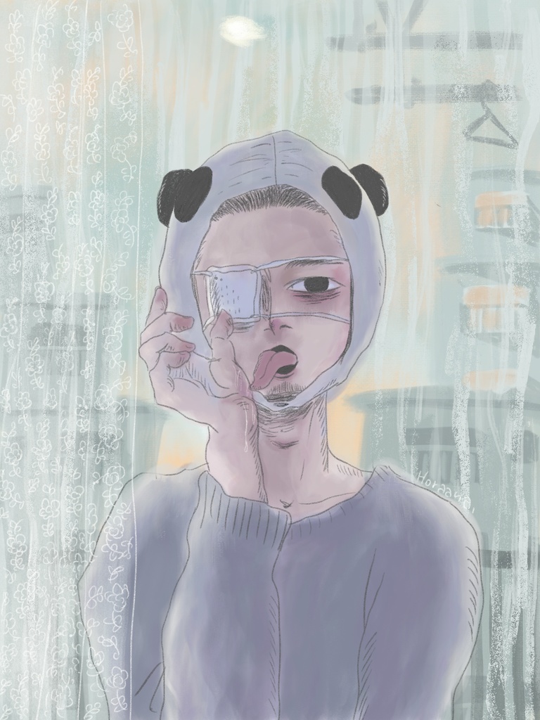 ポストカード結露