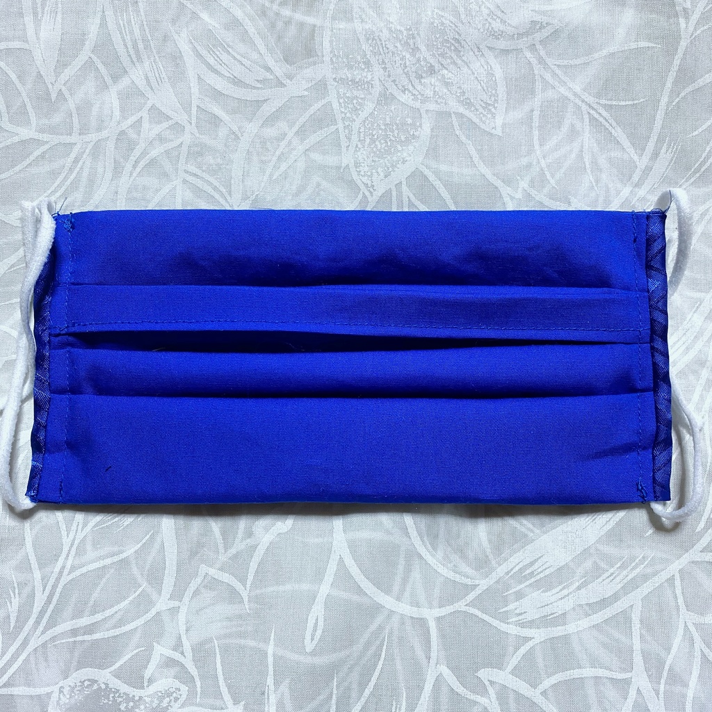 ★匿名配送・手作りマスク★花粉対策に♪ワイヤー入り三段プリーツ