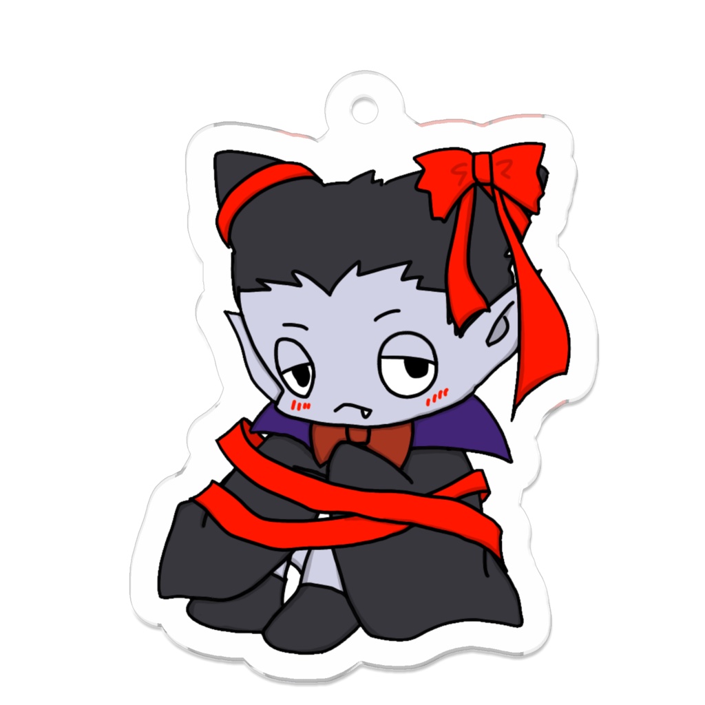 リボンドラちゃんアクリルキーホルダー