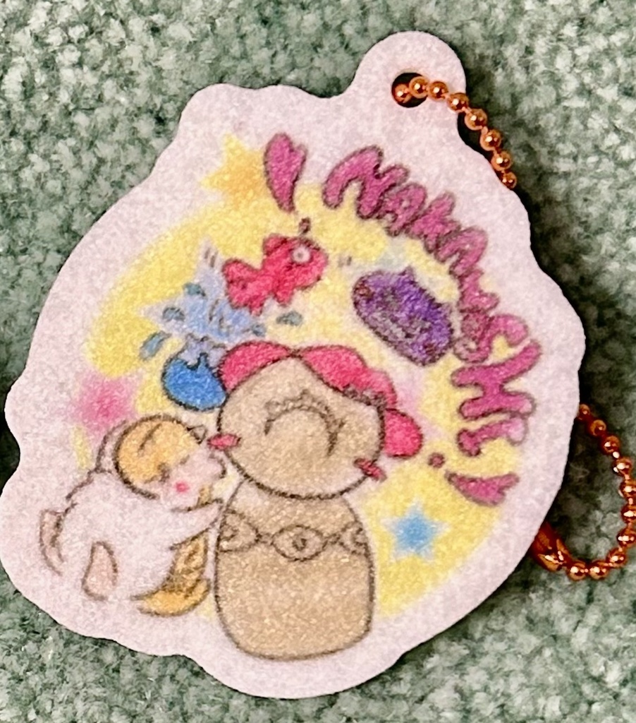 ジョン&メビヤツ フェルトキーホルダー
