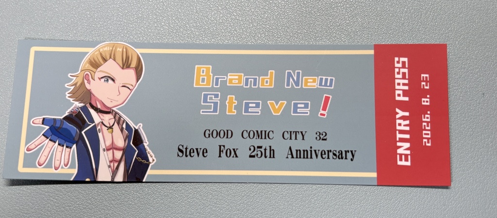 Brand New Steve! スティーブ・フォックス参戦25周年記念アンソロジー (ノベルティ付き)