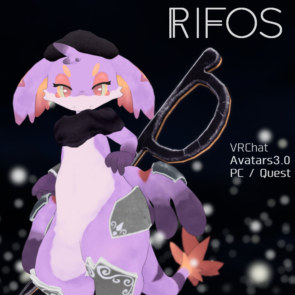 オリジナル3Dモデル「Rifos」リフォス