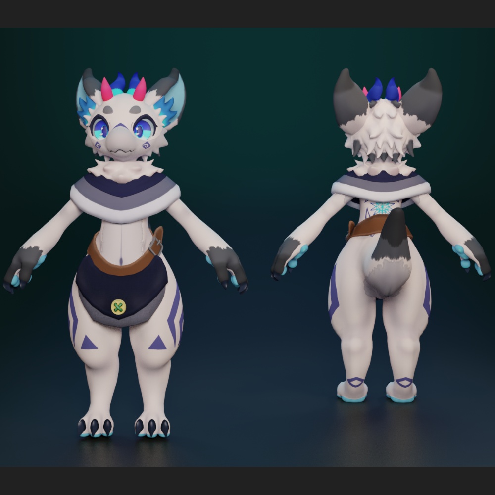 オリジナル3Dモデル「KIPULUU」キプルー