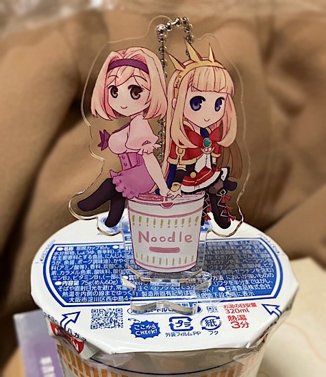 ヌードルストッパー風アクキースタンド