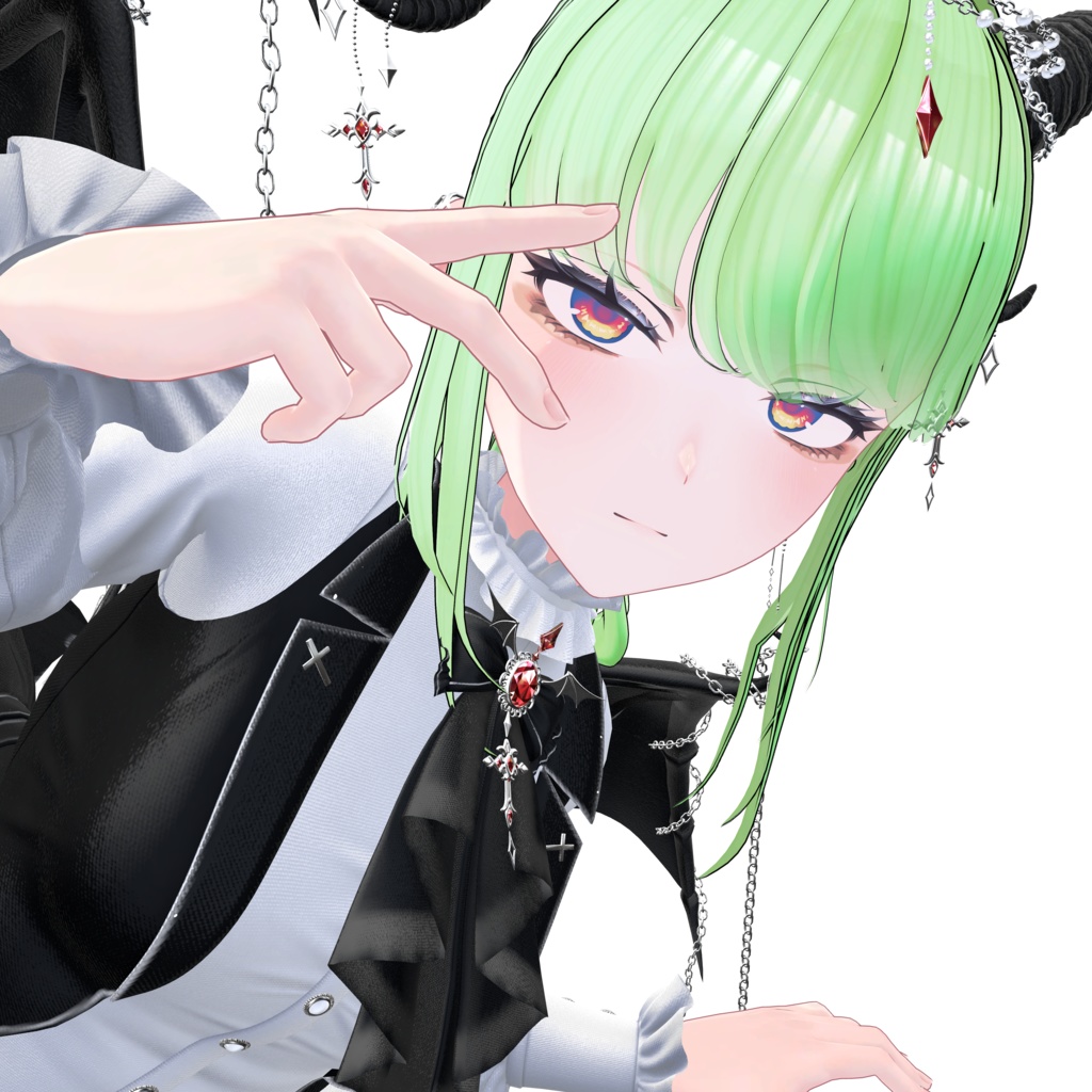 【しなの対応】hollow eye + Make up texture (Shinano)