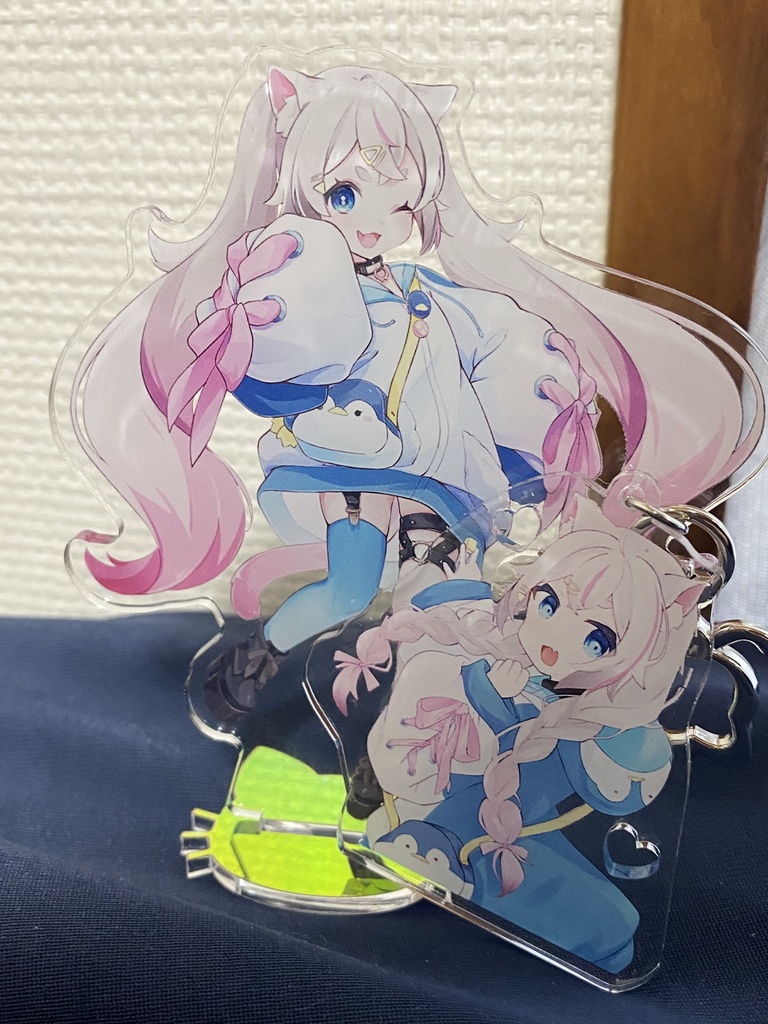 猫白神しの 収益化記念グッズ