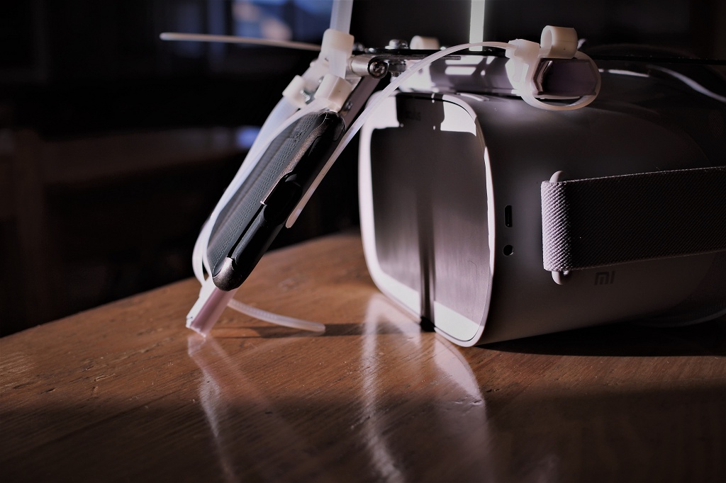 【ホムセン工作】Oculus Go用THETA&スマホマウント