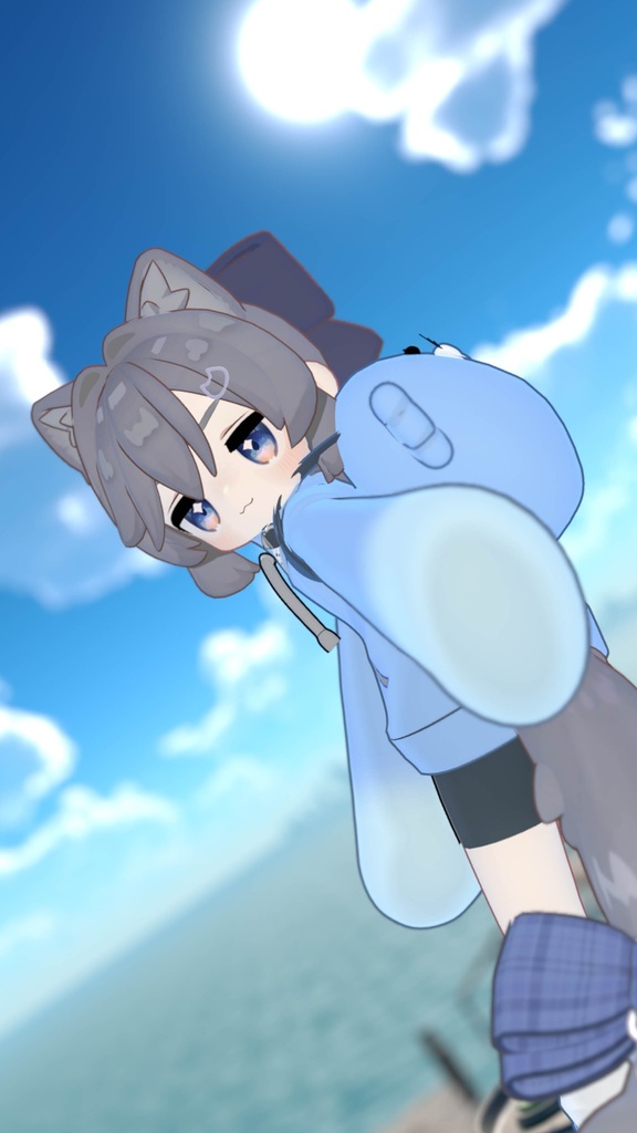 あざらしパーカー【えも研素体・まめふれんず・ネメシス】