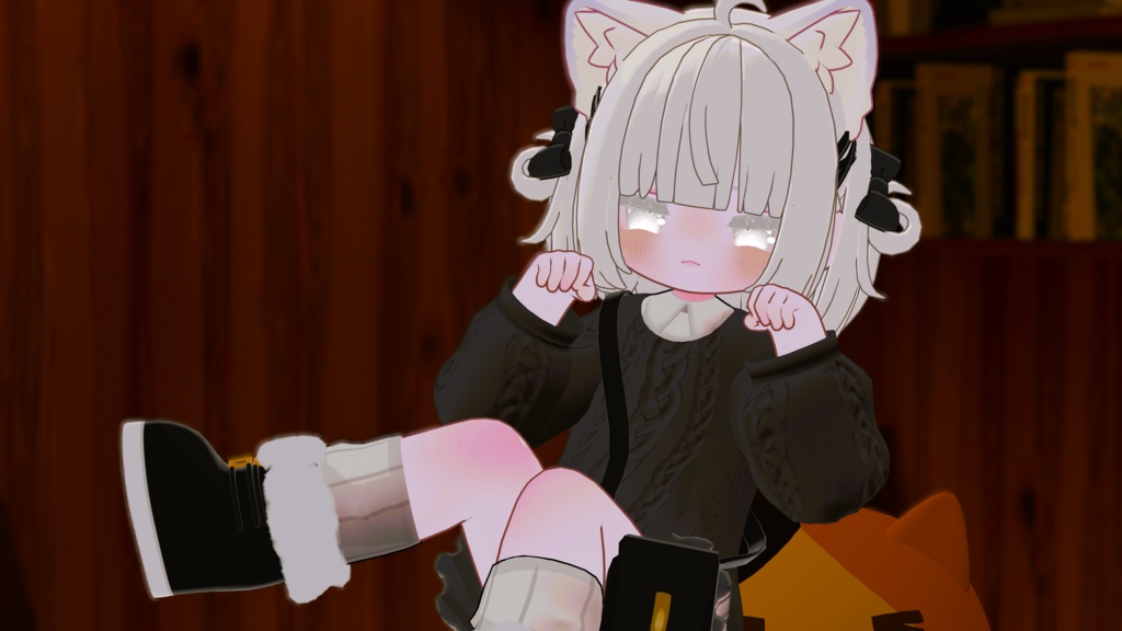 秋のお出かけコーデ【えも研素体・まめふれんず・ネメシス・エルシオン】