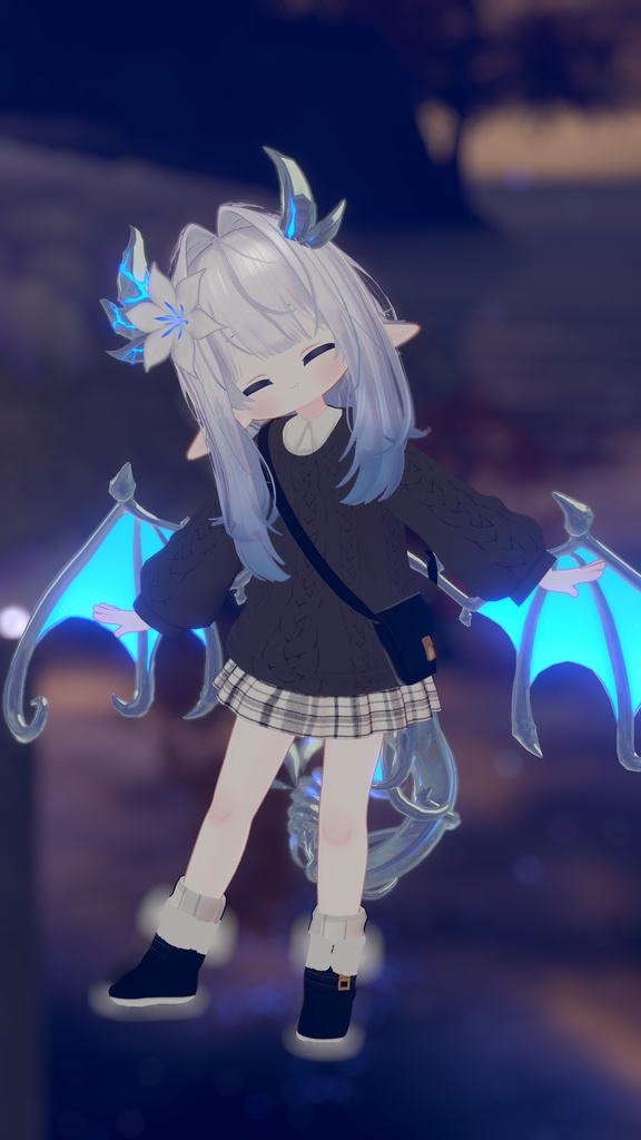 秋のお出かけコーデ【えも研素体・まめふれんず・ネメシス・エルシオン】