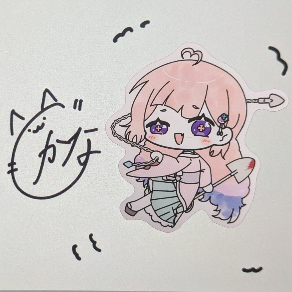 ｢あじさいちゃん｣ステッカー② 3枚セット