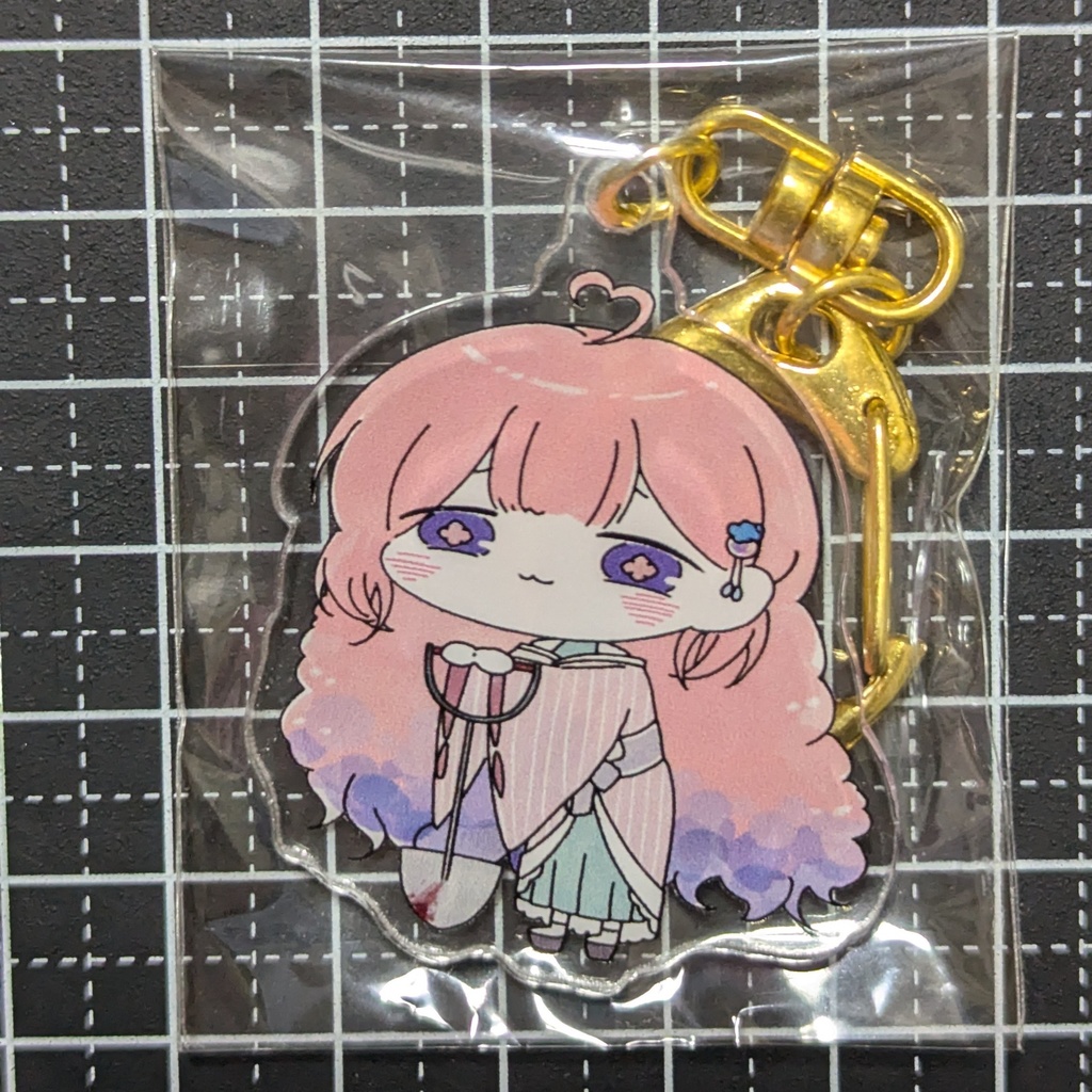 「あじさいちゃん」アクリルキーホルダー