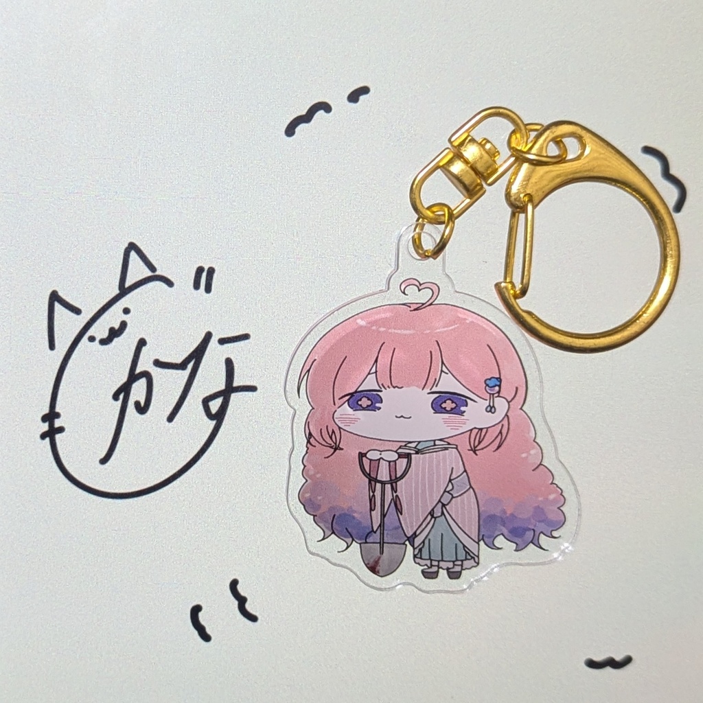 「あじさいちゃん」アクリルキーホルダー
