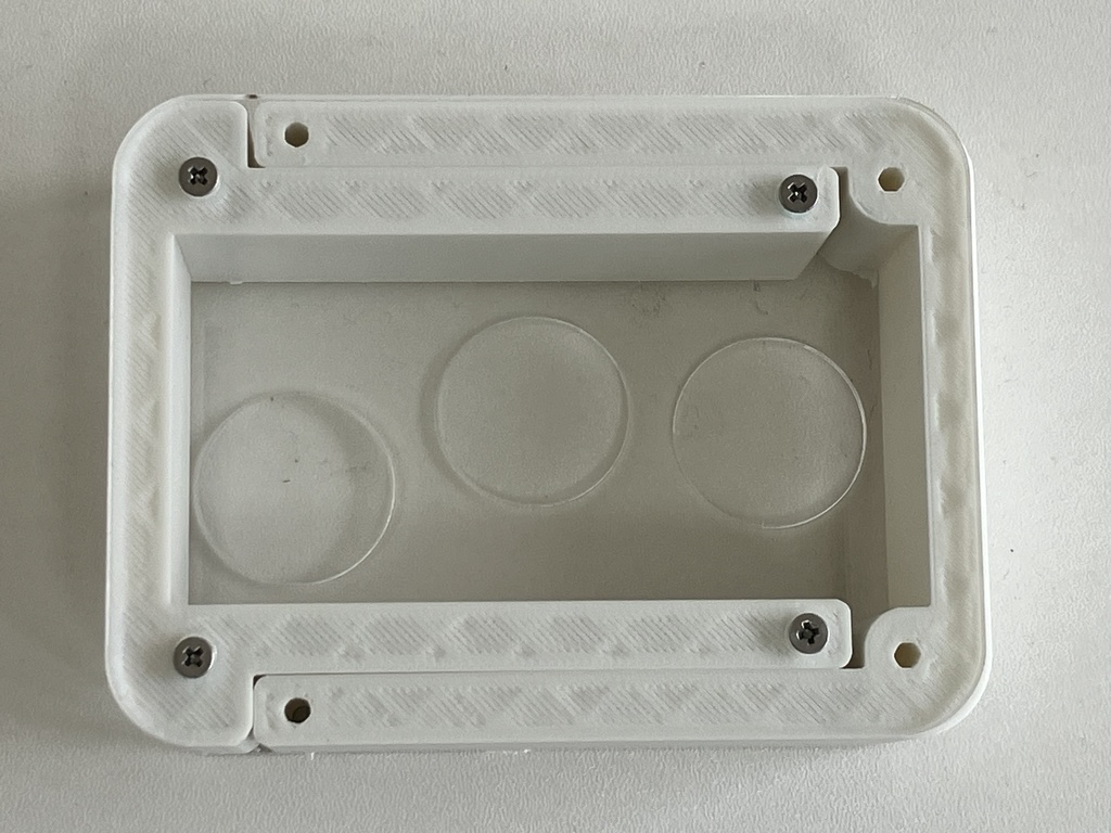 レバーレス左手トレーニングケース(白)ボタンなし