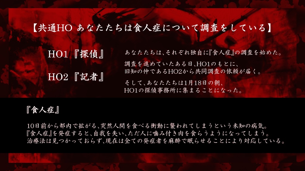 【CoC6版】腥禍【SPLL:E108668】