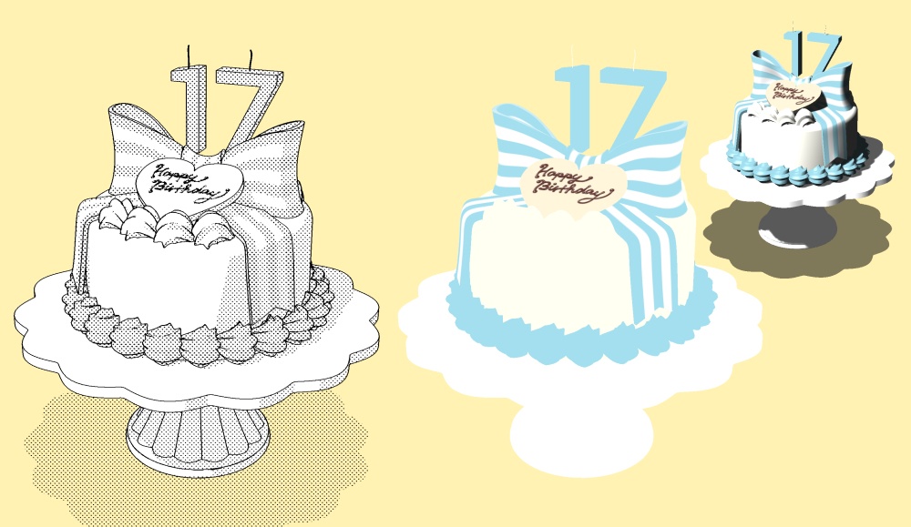 お誕生日関連3点セットおまけつき