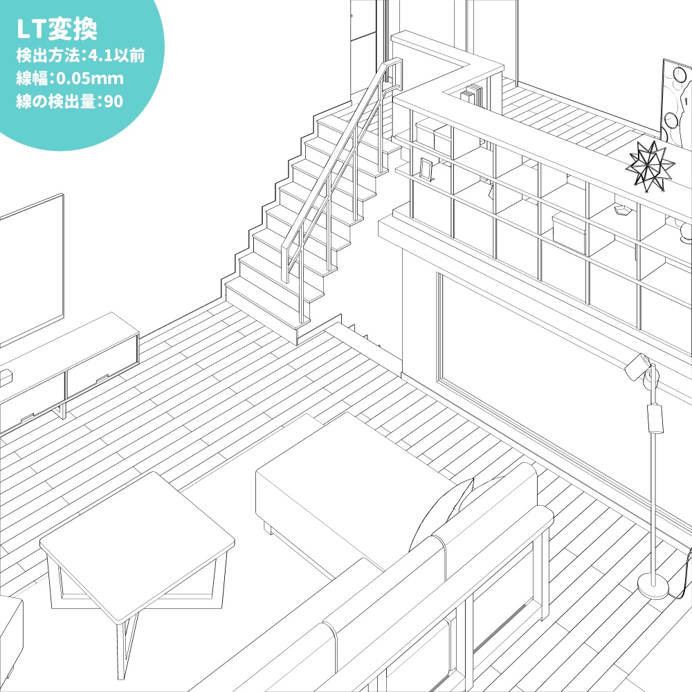 メゾネットルーム 家具&増築セットつき