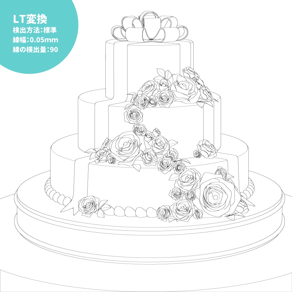 ウェディングケーキセット