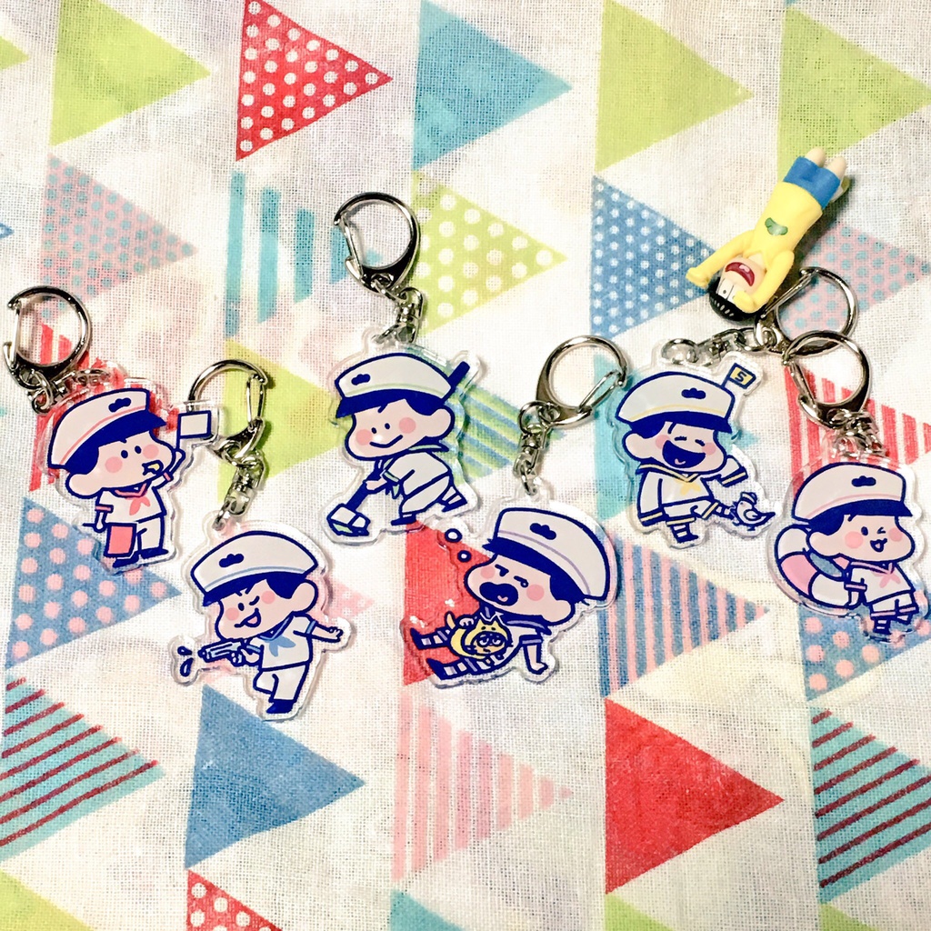 セーラー松アクリルキーホルダー