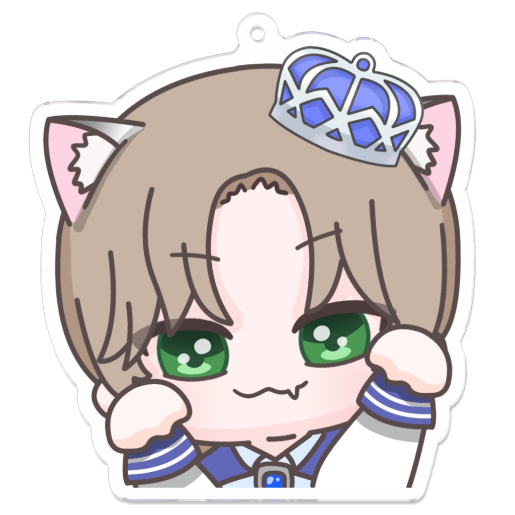 AS 蒼羽たくと にゃんにゃんアクキー
