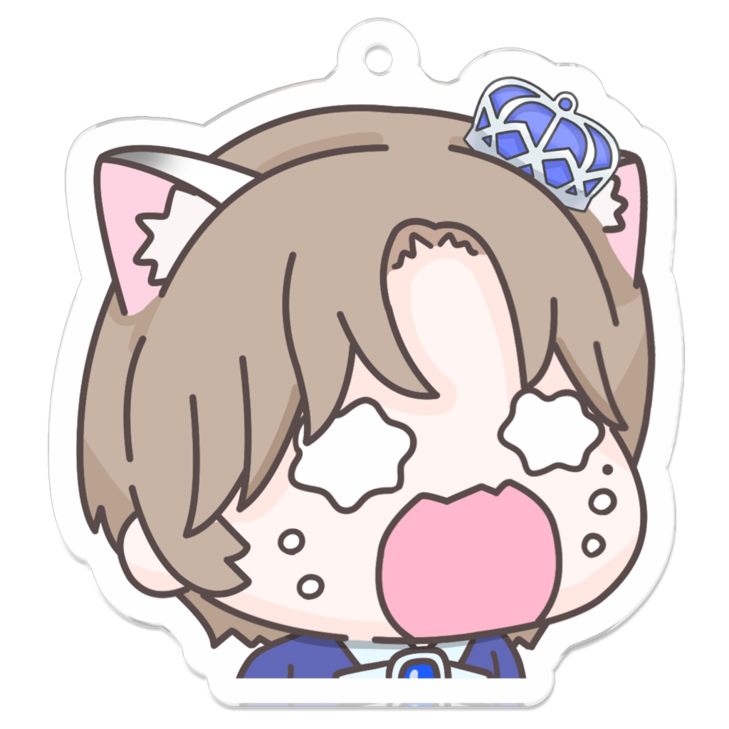 AS 蒼羽たくと 泣きアクキー