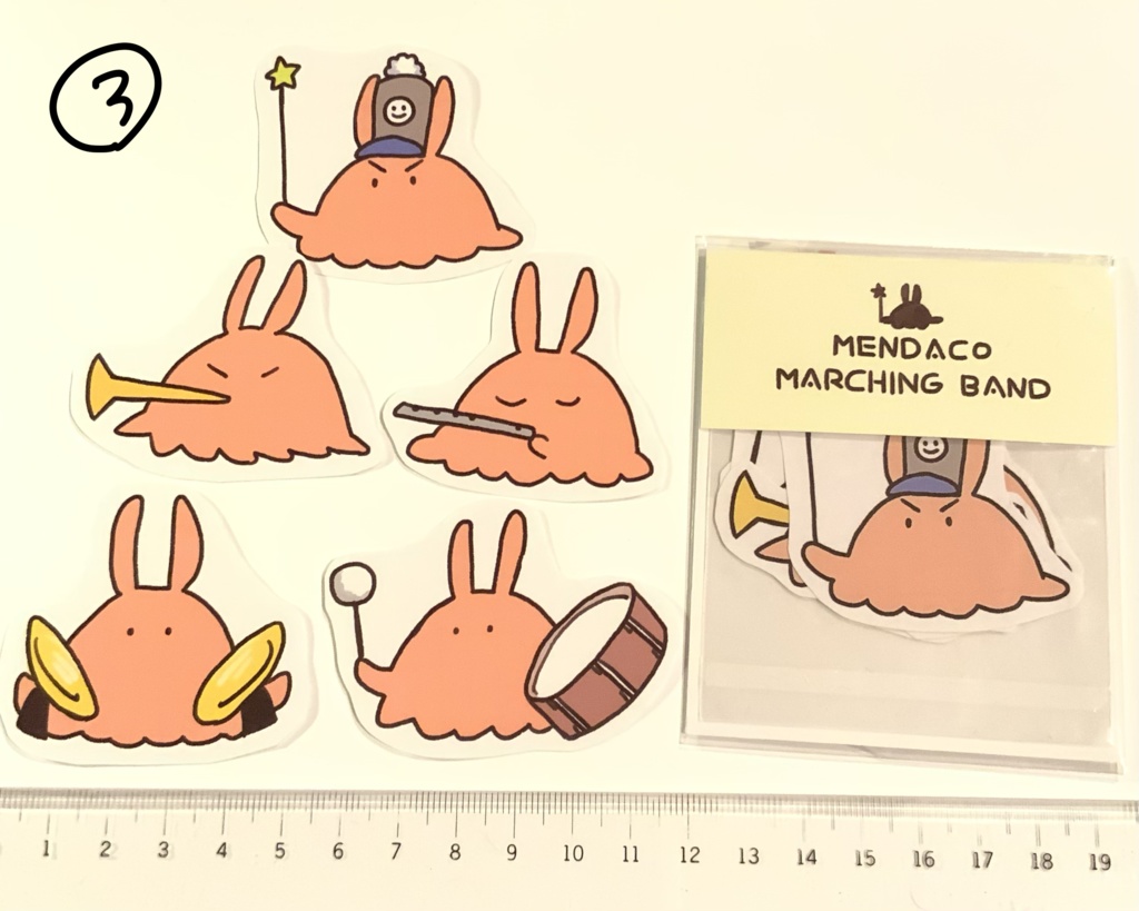 紙そざいのシールセット