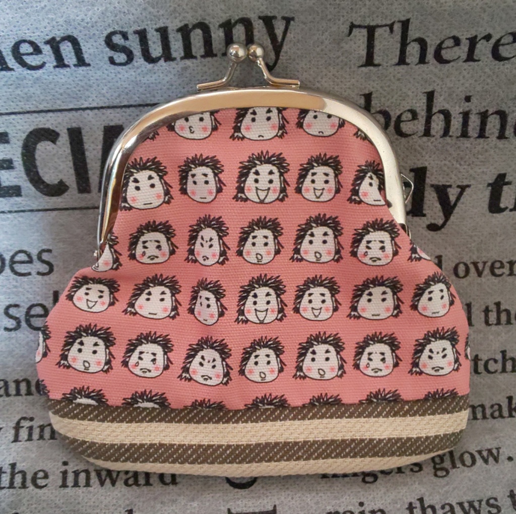 ハンドメイド★🔥兄弟がまぐち(大)