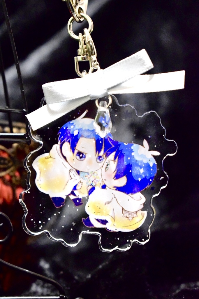 レイニードロップ×死ニカケ乙女 コラボ 雪リヴァエレアクキー