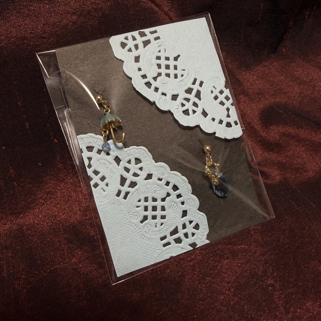 雨の日にも気分を上げるためのピアス