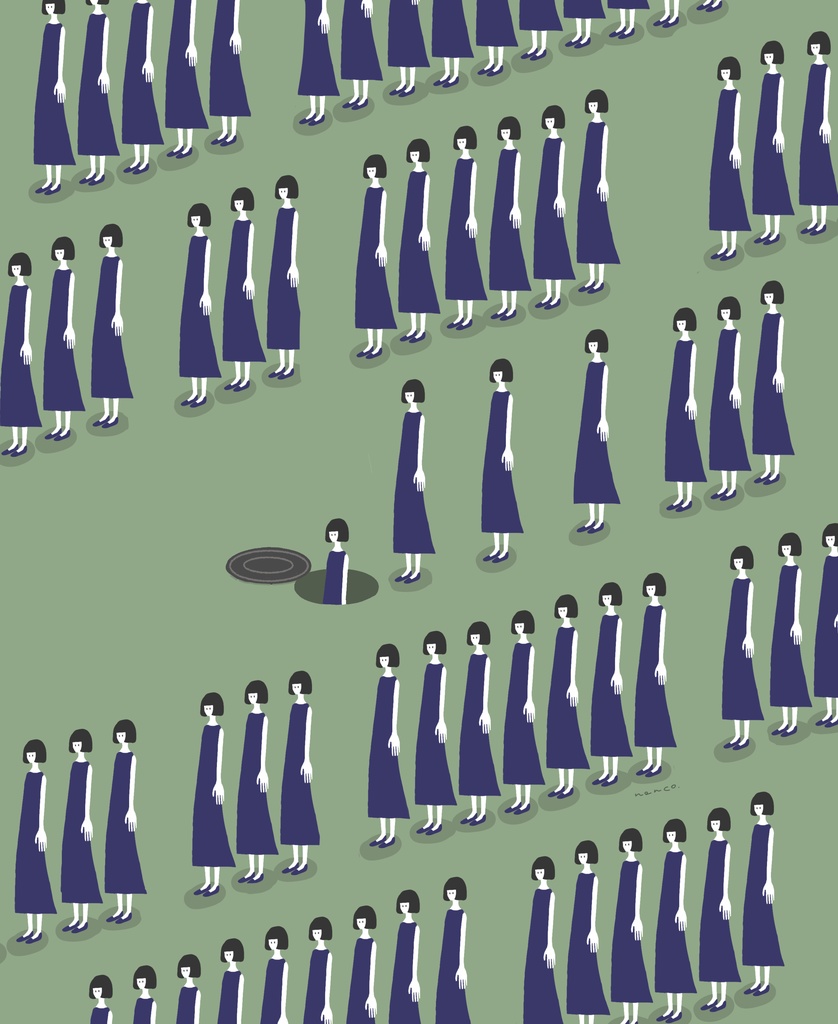 【複製原画】誰も行き先を知らない