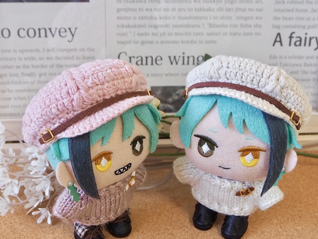 ベルトニットキャスケット 《春color》