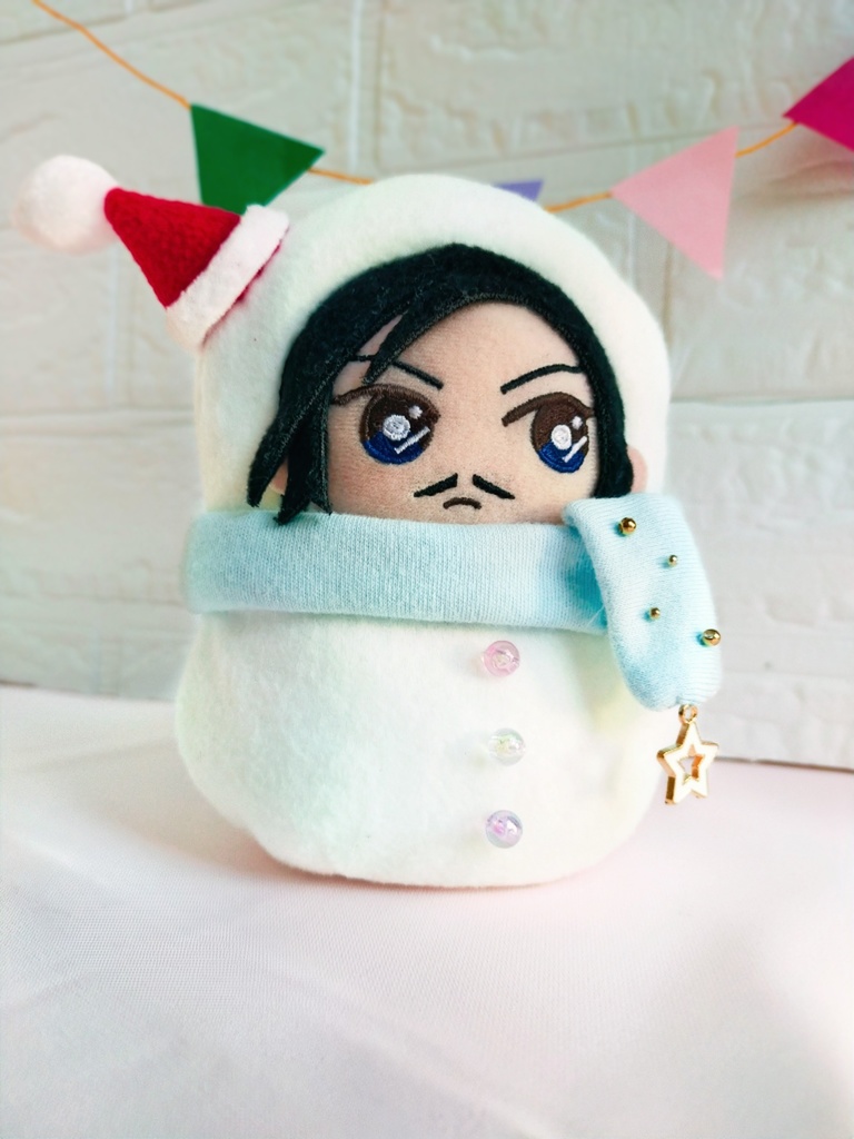 ぬい服 雪だるまの着ぐるみ選べるマフラー♪