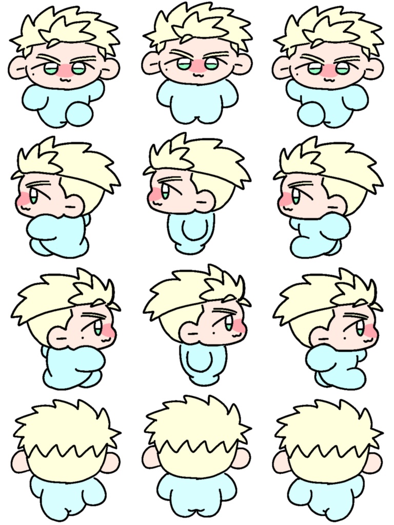 もち刀台 ピクスク用アバター