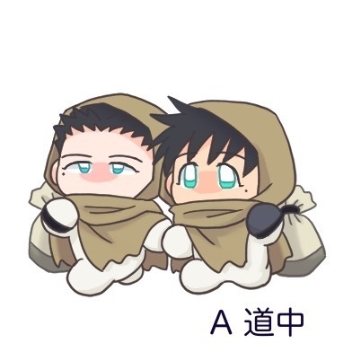 黒髪KV旅ミニアクスタ