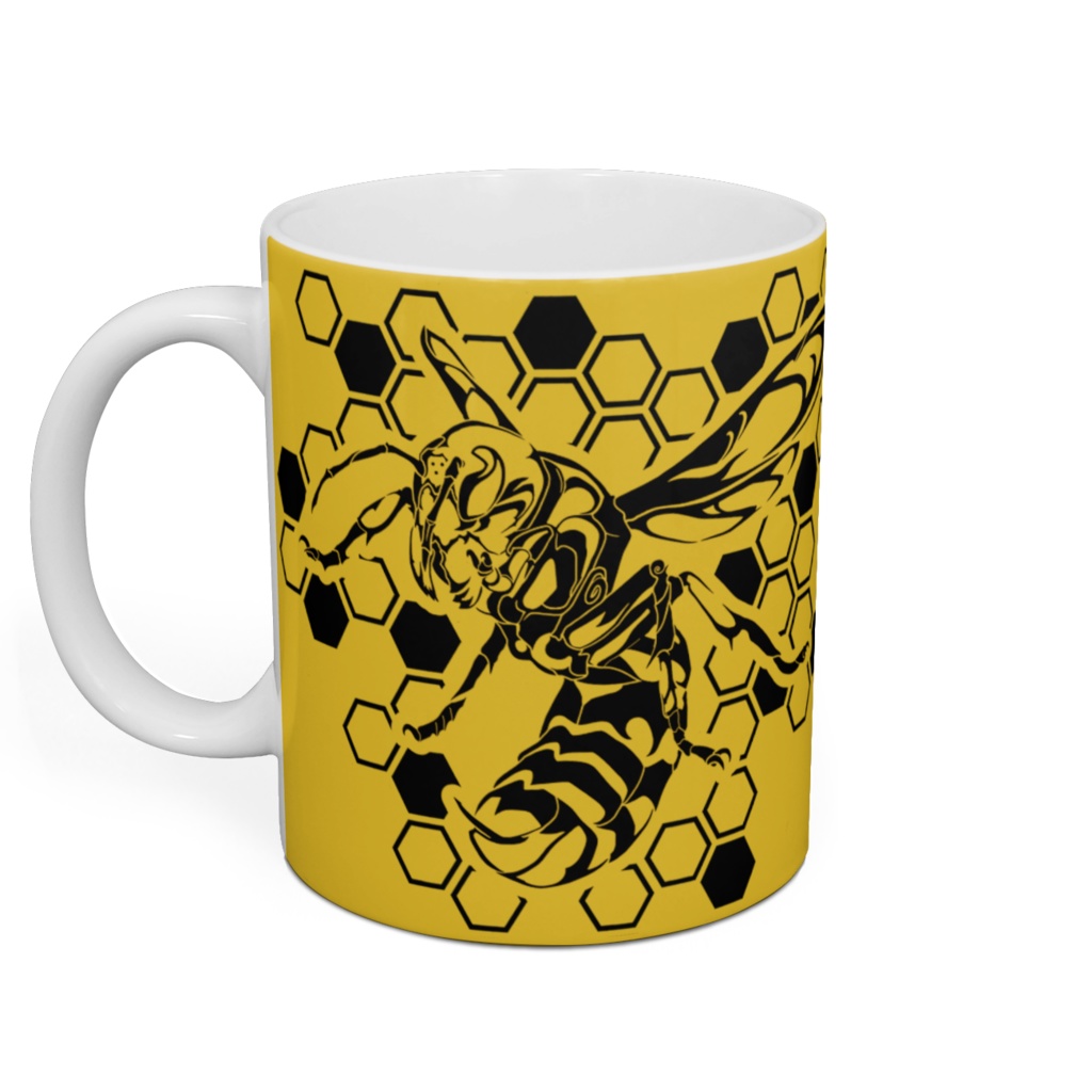 軍師とーます 蜂マグカップ