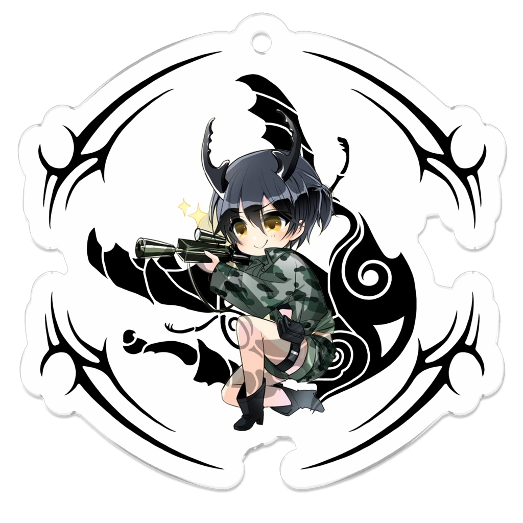 軍師とーますアクリルディフォルメ