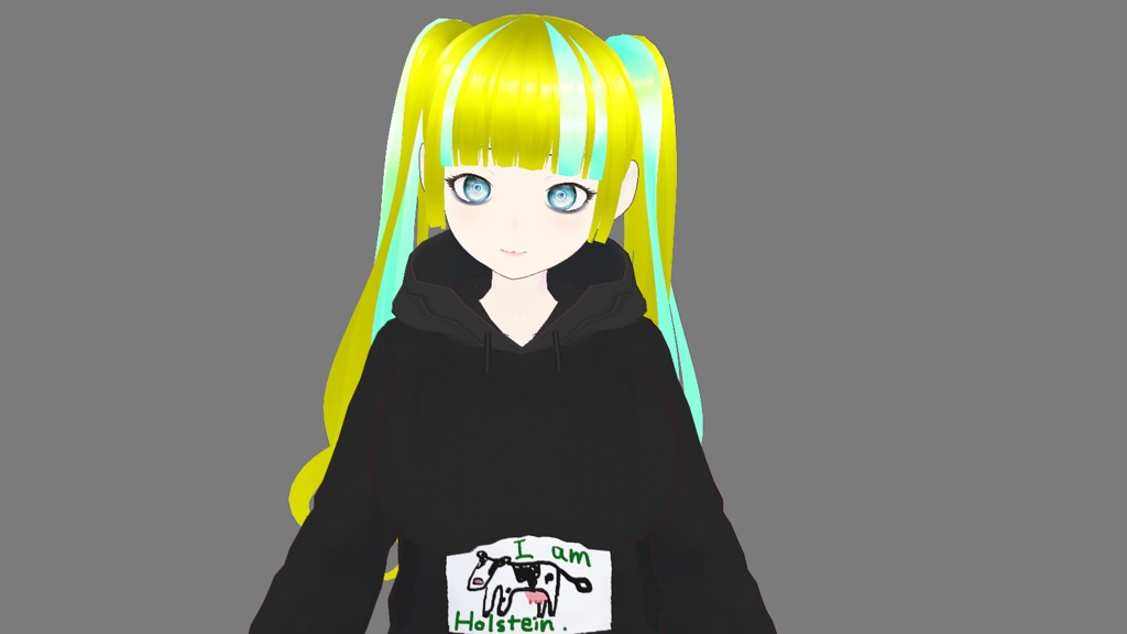 サクラ【牛パーカー】