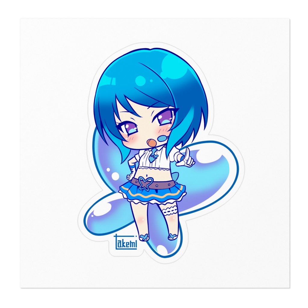 ステッカー『雫』