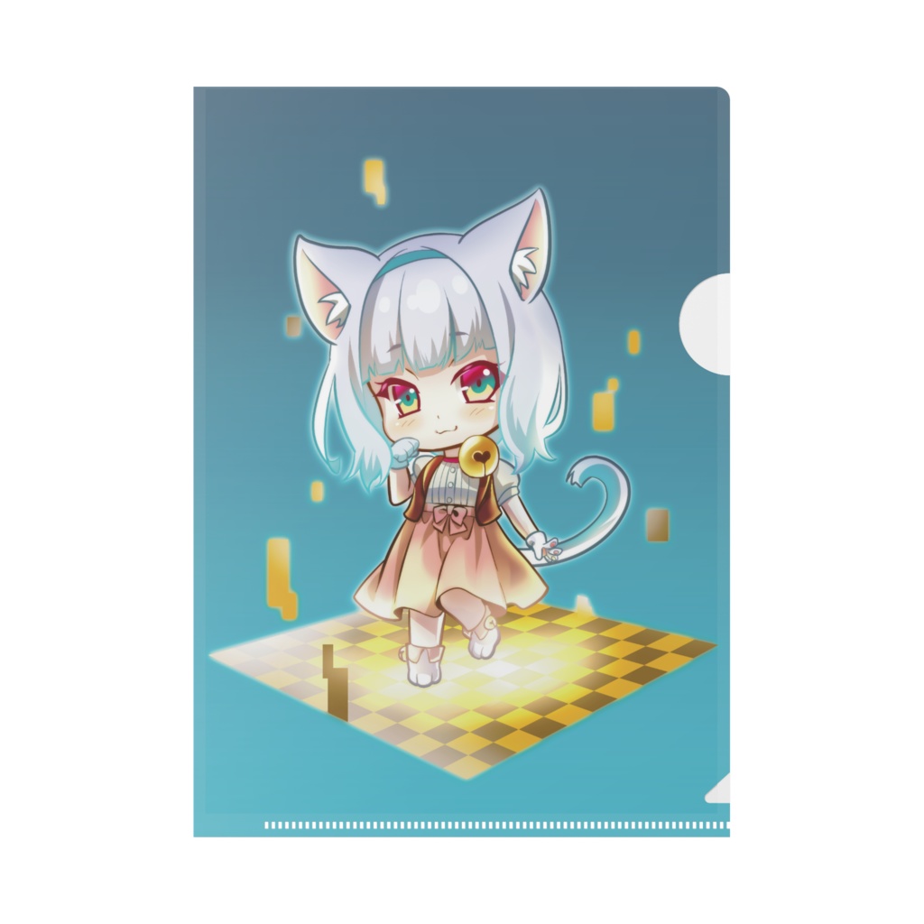 クリアファイル - A5『ねこみみっこ』