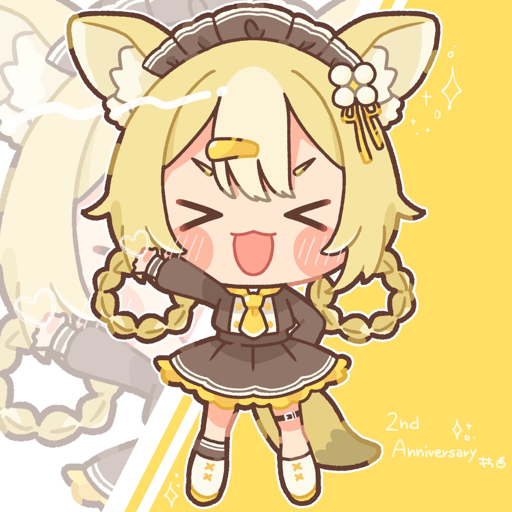 【非公式】2周年にぃなちゃん/アクスタ