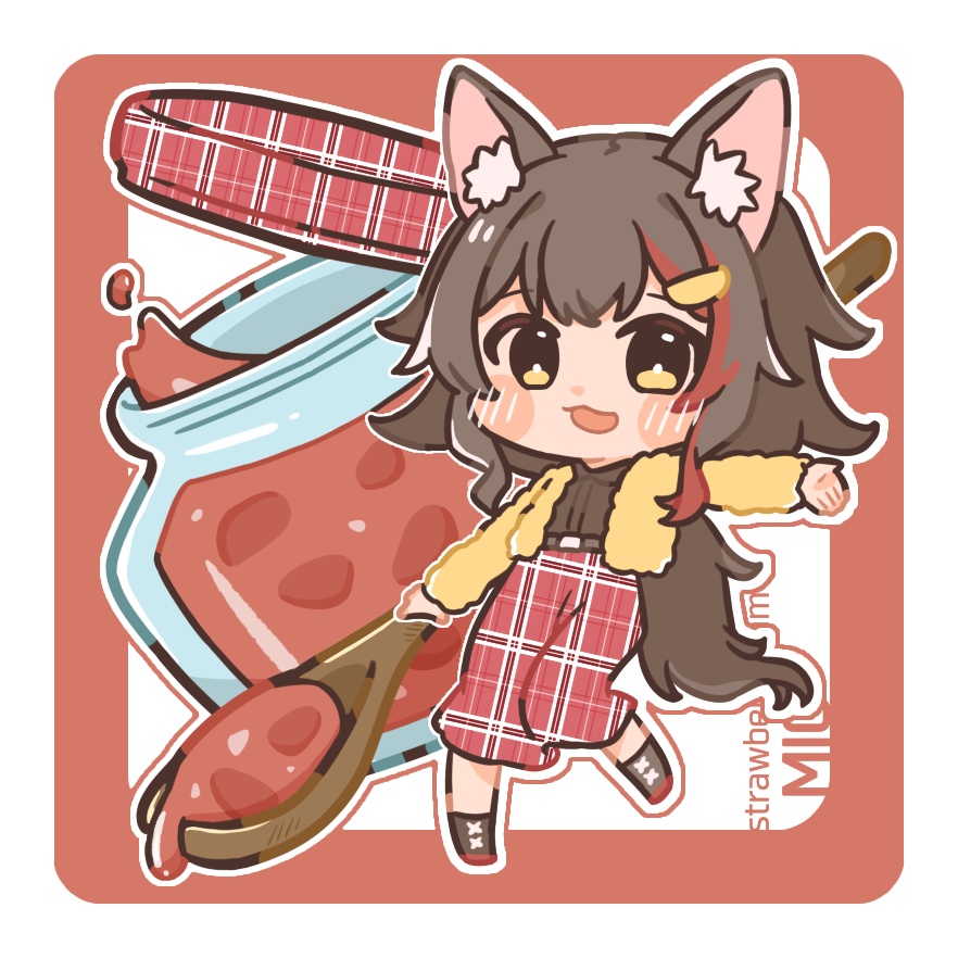 【非公式】ホロゲマズジャム瓶ステッカー