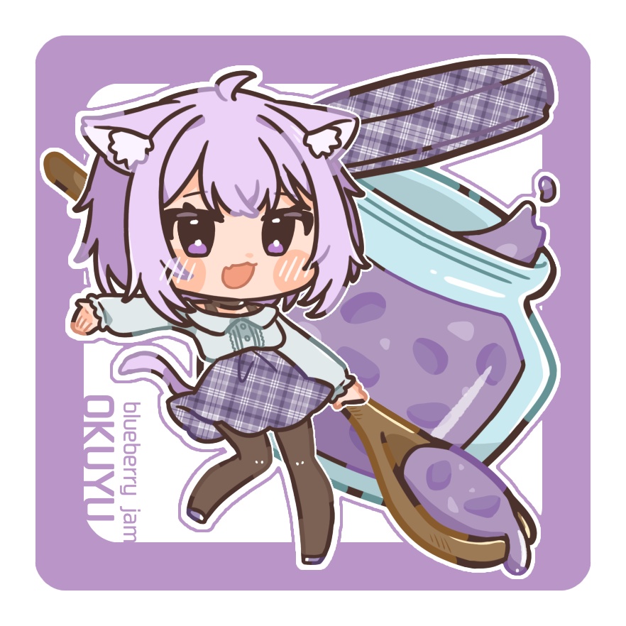 【非公式】ホロゲマズジャム瓶ステッカー