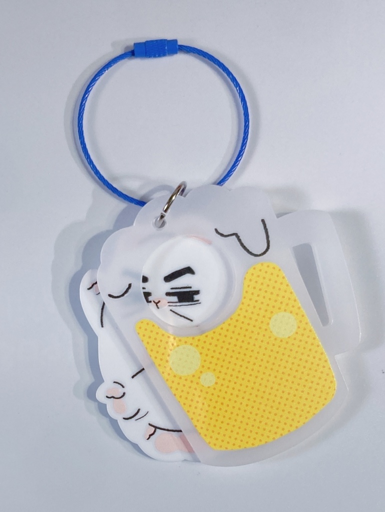 ぶらりビールの着ぐるみアクキー