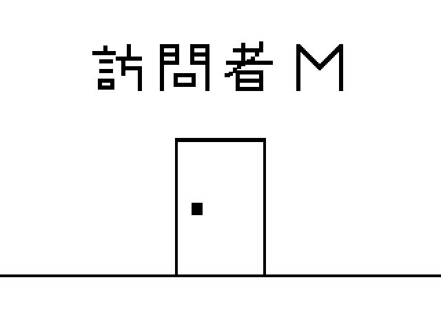 訪問者Ｍ