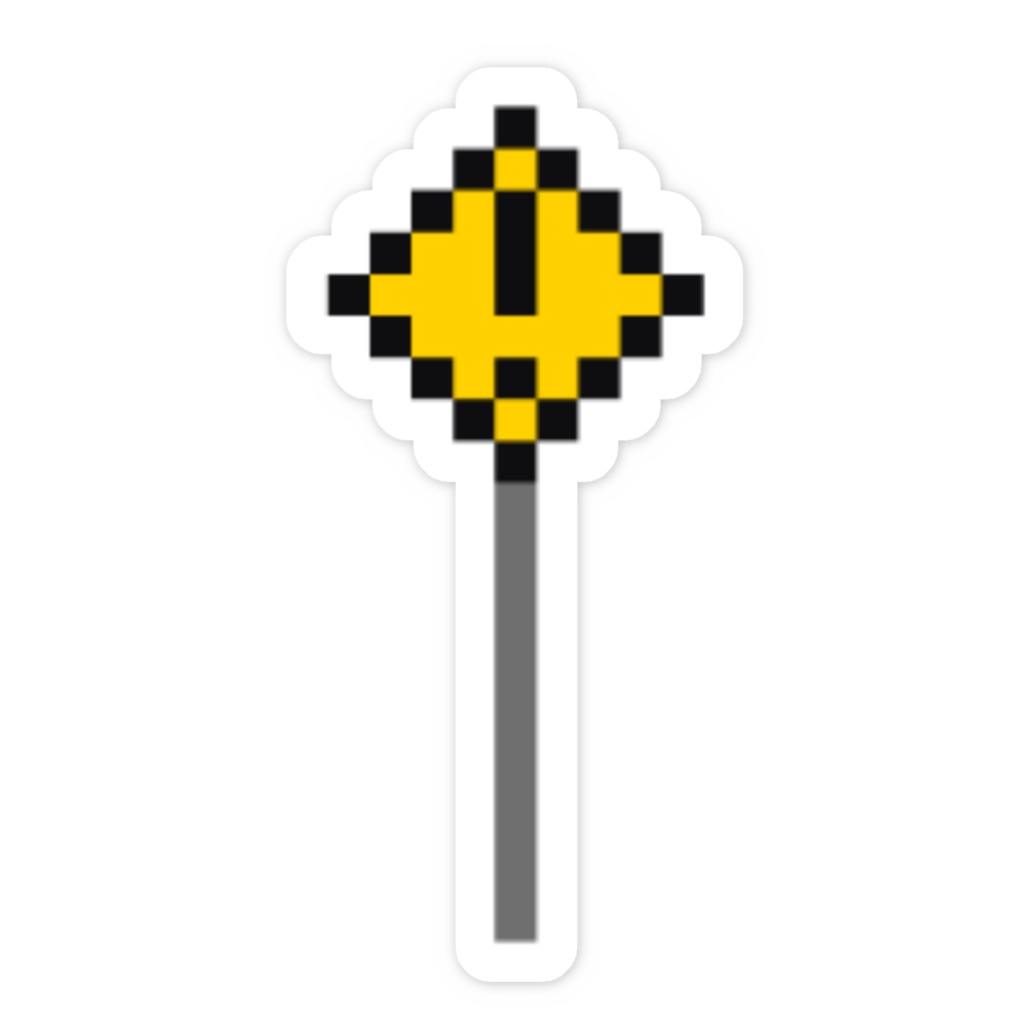 !標識ステッカー(ドット)