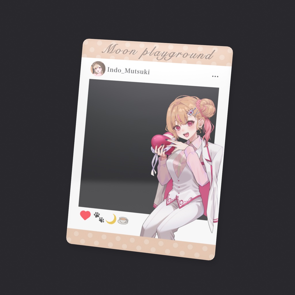 睦月のSNS風クリアカード