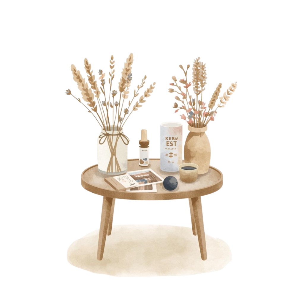 韓国風かわいい水彩クリップアート|旅行シリーズ(全10点)|PNG透明背景