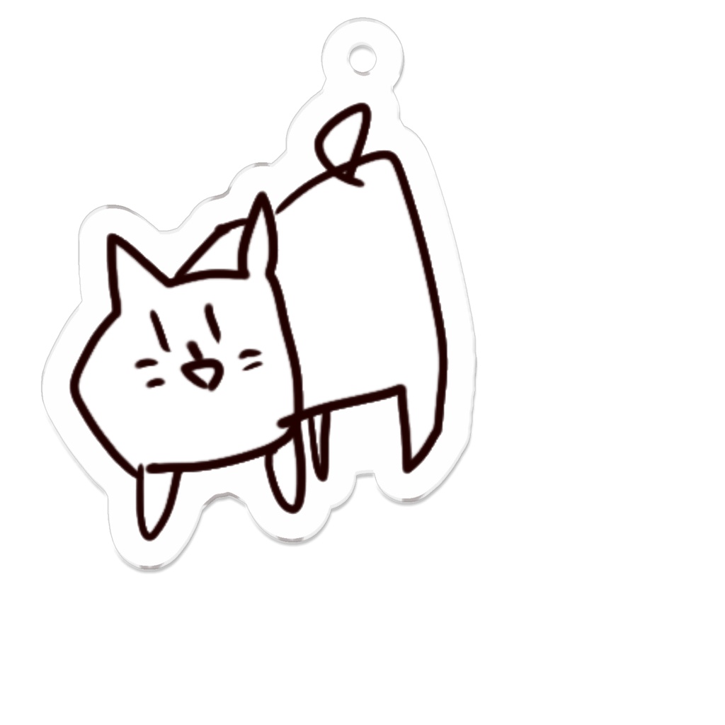 ニコアのキーホルダー（猫）