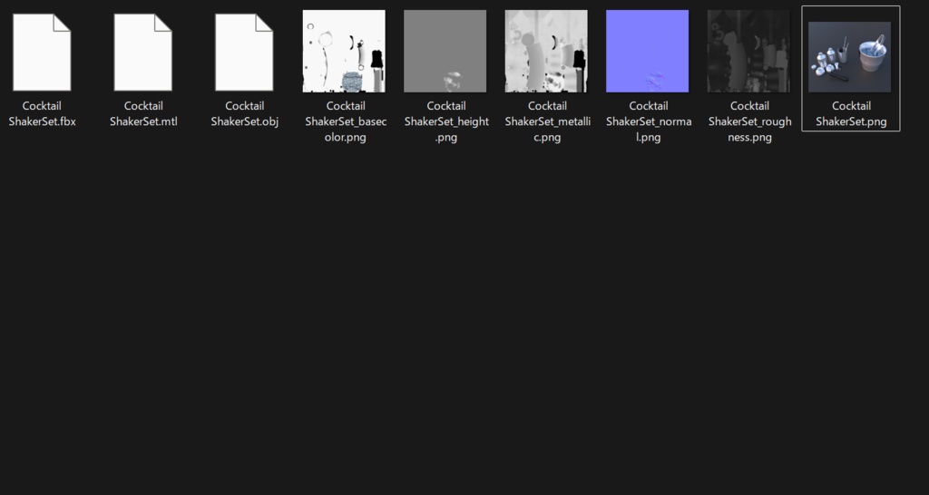 カクテルシェイカーセット